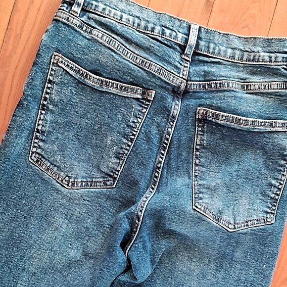 Ardene high-waisted straight-leg jeans size - Picture 5 of 12